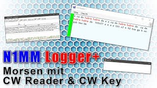 N1MM Logger 04  Morsen mit CW Reader amp CW Key [upl. by Koh]