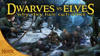 Why Dwarves amp Elves Hate Each Other  Tolkien Explained [upl. by Irt]