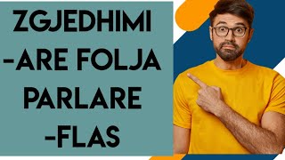 Mesimi 20 Zgjedhimi i pare ARE zgjedhimi i foljes PARLARE FLASNE ITALISHT [upl. by Nichol]