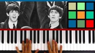 How To Play quotAll You Need Is Lovequot Piano Tutorial The Beatles [upl. by Laurie]