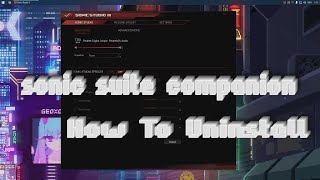 Як видалити Sonic Suite Companion How To Uninstall [upl. by Lemor]