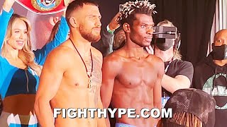 LOMACHENKO VS RICHARD COMMEY WEIGHIN amp FINAL FACE OFF [upl. by Nevad257]