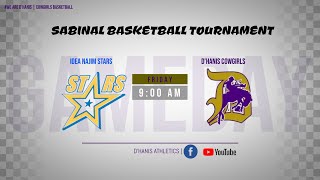 SABINAL BASKETBALL TOURNAMENT IDEA Najim Stars vs D’Hanis Cowgirls [upl. by Ari]