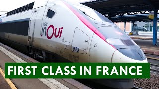 The new TGV InOui in first class Why does it already feel so dated [upl. by Anotyal]