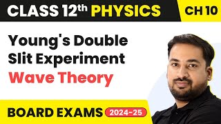 Youngs Double Slit Experiment  Wave Optics  Class 12 Physics Ch 10  CBSEJEENEET [upl. by Eiramanna308]