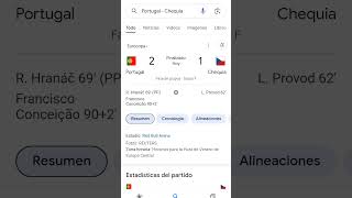 resumen Portugal República Checa Eurocopa 2024 [upl. by Lehteb]