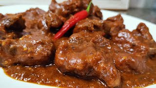 How to cook Pork Caldereta Lutong Batangas [upl. by Ardiekal]