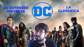 DC EXTENDED UNIVERSE  LA CLASSIFICA  Tutti i film e le serie dal peggiore al migliore [upl. by Moitoso271]