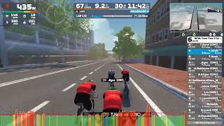 Zwift WTRL Team Time Trial Frappe 3102024 Richmond UCI [upl. by Clover530]