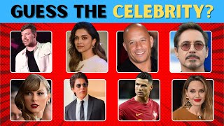 Guess the Celebrity in 5 Second  Most Famous People in 2024 [upl. by Aikyn47]