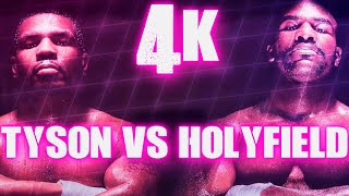 Mike Tyson vs Evander Holyfield I Highlights 4K [upl. by Akimet899]