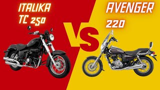 ITALIKA TC 250 vs AVENGER 220  Cual es Mejor [upl. by Flem]