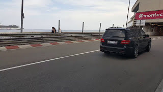 MERCEDES GLS 63 AMG ACCELERATION SOUND AT MONACO TUNNEL [upl. by Lectra426]