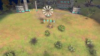 Desert Raider Shuts Down Berries  Age of Empires IV [upl. by Brunk304]