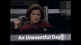 Star Trek Voyager An Uneventful Day [upl. by Anrapa238]