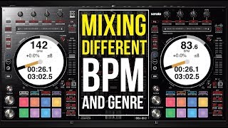 MIXING DIFFERENT BPM AND GENRE  5 TOP BPM TRANSITIONS [upl. by Beatty]