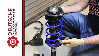 MK7 GTI VWR Lowering Spring DIY How to Install [upl. by Andert6]