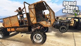 GTA 5 Online  WASTELANDER SPECIAL VEHICLE MISSION ImportExport DLC [upl. by Atsocal]