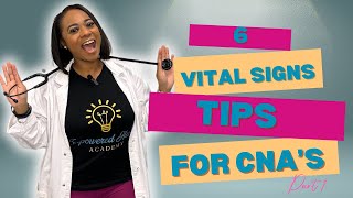 6 Vital Signs Tips for CNA’s Part 1 [upl. by Novaelc]