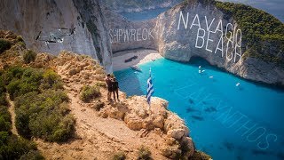 Navagio Shipwreck Beach  Zakynthos  Greece 4K [upl. by Ligetti]