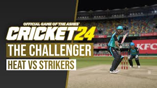 The BBL Challenger on Cricket 24  Brisbane Heat vs Adelaide Strikers [upl. by Akissej946]