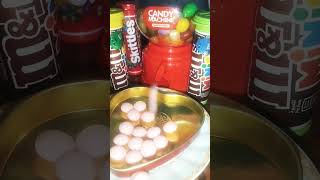 Pink Skittles Asmr short asmr millionviews colorfulgumball gumballmachine trend shortsvideo [upl. by Criswell497]