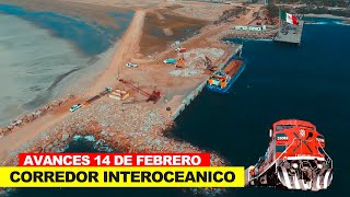 Así avanza el Gran Corredor Interoceánico de México 🇲🇽 en el Istmo de Tehuantepec [upl. by Debo]