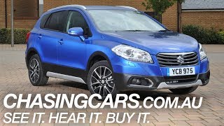 2014 Suzuki SX4 SCross Crossover Review  ChasingCarscomau [upl. by Wildee]