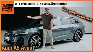 Audi A5 Avant im Test 2024 Weltpremiere  Namensänderung Das gabs noch nie Review  Limousine S5 [upl. by Gilbye207]