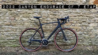 2022 Canyon Endurace CF 7 eTap  First Look [upl. by Itnuahsa]