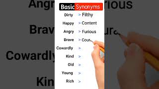 Master These English Synonyms in Minutes  Improve Vocabulary and Writing Skills shorts [upl. by Letsyrk]