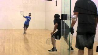 Racquetball Practice Kane Waselenchuk Jansen Allen Bruce Robles [upl. by Aiciles]