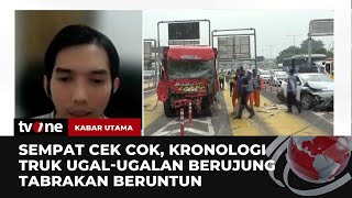 Cerita Saksi Mata Detikdetik Sebelum Tragedi di GT Halim Utama  Kabar Utama tvOne [upl. by Carlynn]