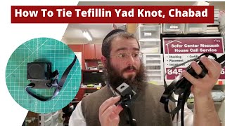 Chabad How to tie Tefillin Shel Yad Kesher Hand Knot for righty and lefty [upl. by Ahearn]