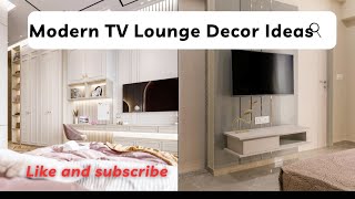 Stunning Modern TV Lounge Ideas to Elevate Your Home Entertainment Experience  Interior Design [upl. by Olraced766]