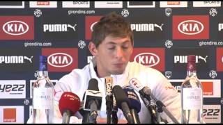 Point Presse dEmiliano Sala avant Toulouse [upl. by Mazonson66]