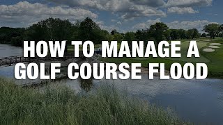 2 Minute Turf Talk  How to Manage a Golf Course Flood [upl. by Parnell]