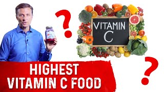 Highest Vitamin C Food on the Planet – Dr Berg on the Benefits of Vitamin C [upl. by Irrehs457]