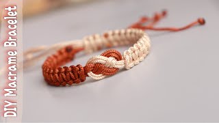 Macrame Bracelet  DIY  How To Make Macrame Bracelets  Creationampyou [upl. by Nehcterg]