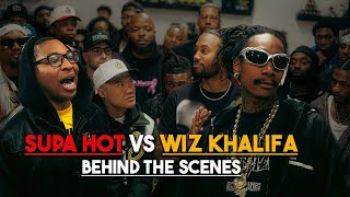 Supa Hot Fire vs Wiz Khalifa  Behind The Scenes Vlog1 [upl. by Htiduj497]