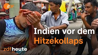 Tödliche Hitze Fast 50 Grad in Indien I auslandsjournal [upl. by Pokorny]