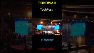 ROBOWAR TechFest at IIT Bombay  shorts  iit motivation [upl. by Ylas]