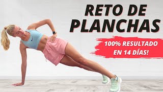 RETO DE PLANCHAS PARA ABDOMEN PLANO  PONTE EN FORMA EN 14 DÍAS [upl. by Gosnell861]