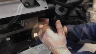 How to Install a Warn Winch Mount on the Kawasaki Mule SX [upl. by Akemed]