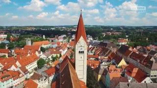 Kaufbeuren von oben  ANTENNE BAYERN quotBayern von obenquot [upl. by Einneb]