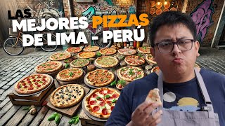 RUTA DE LAS MEJORES PIZZAS DE LIMA Y COMO PREPARAR 6 PIZZAS EN CASA [upl. by Einahpts]