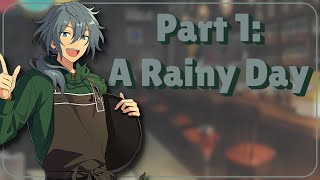 Coffee and Comfort Part 1 A Rainy Day ASMR Barista Raining Comforting Calming Bonding [upl. by Yllatan]