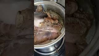 Bara laman ng baboypork boiling porkmeat shortsfeed [upl. by Lartnom700]