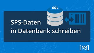 Maschinendaten in Datenbank schreiben [upl. by Telfore]