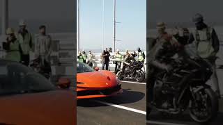 H2R Vs FerrariH2R Vs Ferrari Drag RaceKawasaki Ninja H2R Top SpeedFerrari Top Speed [upl. by Enived]